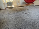 Montis Couchtisch aus Feuerstein, Eiche natur.