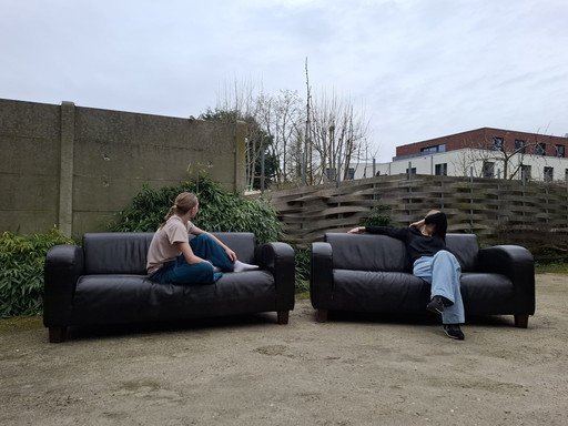 2 beautiful leather seats