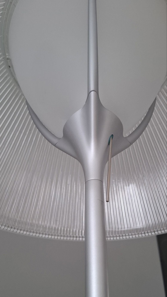 Philippe Starck for Flos: Romeo Moon F design floor light, Aluminium, Metal, Silver (photo 4 of 10)