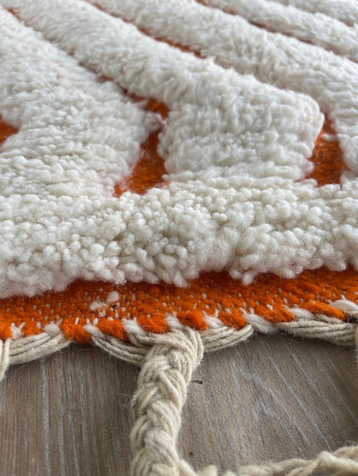 Tapis marocain en laine naturelle 250cmx150cm