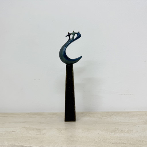 Corry Van Ammerlaan For Artihove Bronze Sculpture