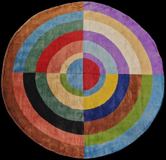 Alfombra redonda Premier Disque de Robert Delaunay – Wool (photo 9 of 11)