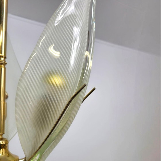 Image 1 of Kronleuchter aus Muranoglas, 1970er Jahre, Mitte des Jahrhunderts, Franco Luce