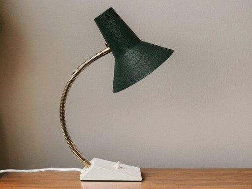 Lampada da tavolo/scrivania SIS, modello 62, metà secolo