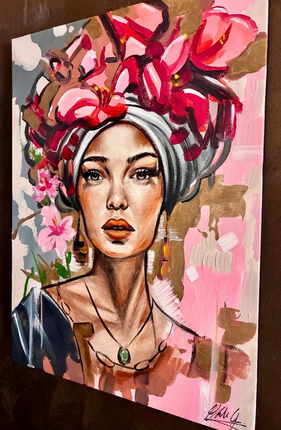 Flowery Thoughts – Paintings & Drawings, Canvas (photo 3 of 10)