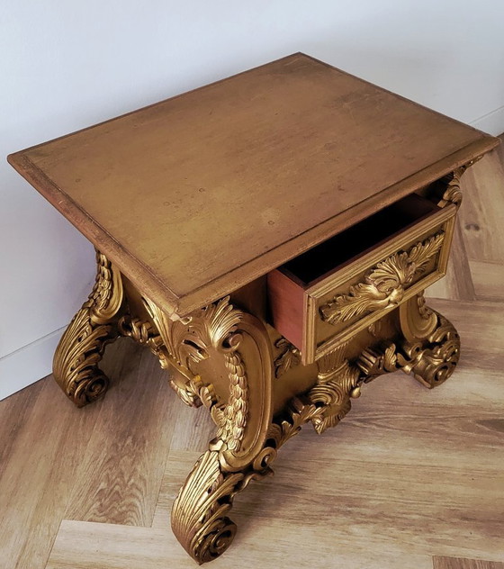 Image 1 of Mueble barroco dorado estilo Luis XV