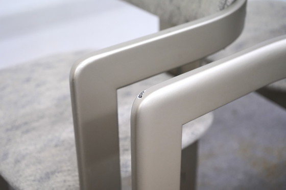 Image 1 of Set van 6 Pamplona Stühlen - Augusto Savini voor Pozzi, Italië jaren 70