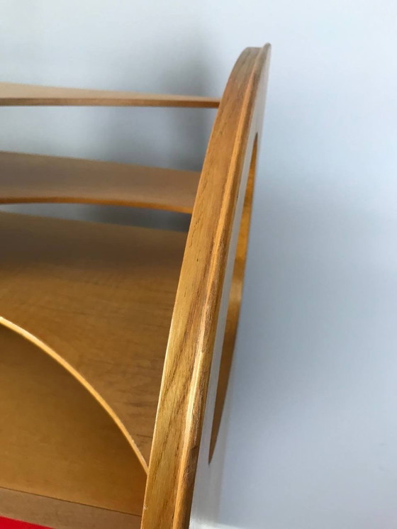 Image 1 of Unique piece crafted by a master cabinetmaker: Mid-Century secretary desk (teak & mahogany)