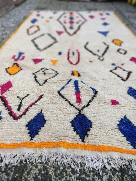 Image 1 of Handgeknoopt Berber tapijt wol 251x145cm