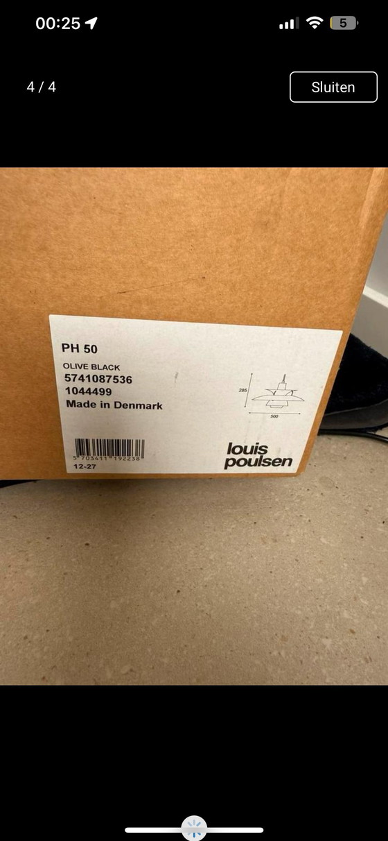 Image 1 of Louis Poulsen PH50 Hanglamp ~Special Edition~