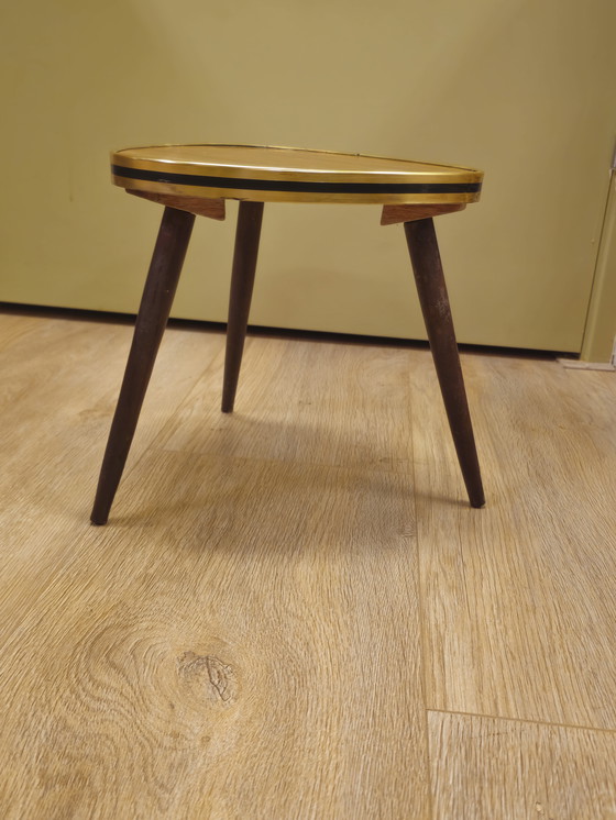 Image 1 of Vintage Plantentafeltje Tafeltje Bijzettafeltje 