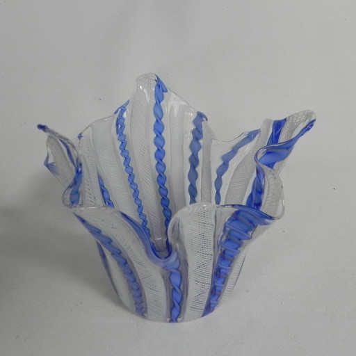 Fazzoletto Zanfirico Vase by Fulvio Bianconi for Venini, Venice, Murano, 1950s – vazen, Glass (photo 2 of 10)