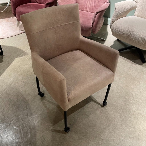 ola - Sandset mit 4 Stück – Pronto Wonen, eetkamerstoelen, Plastic, Textile