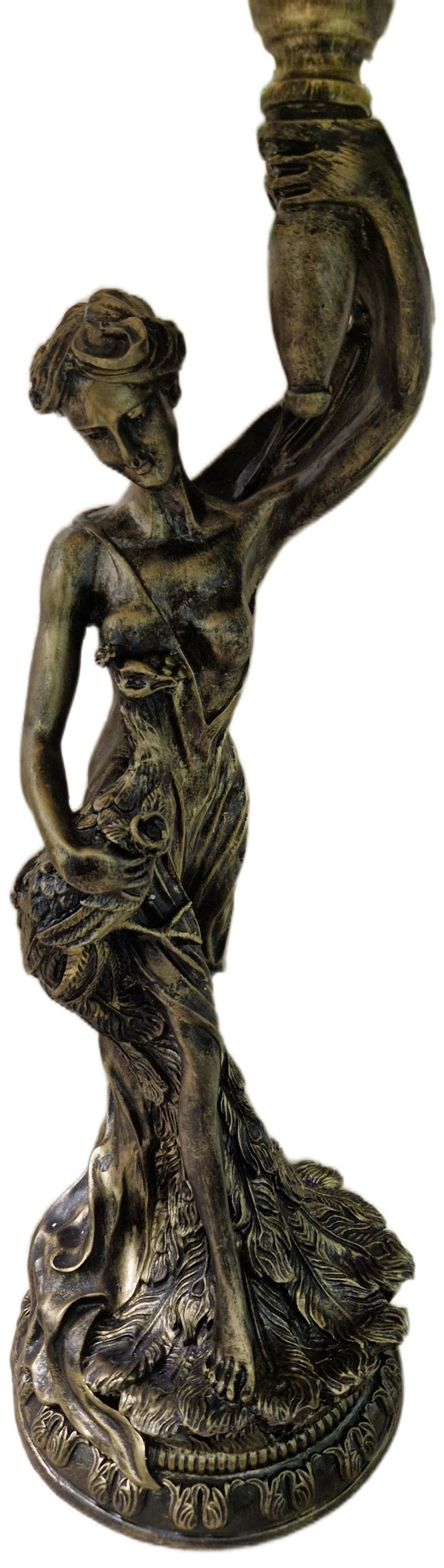 Image 1 of Beautiful Tiffany-style table lamp 80x55