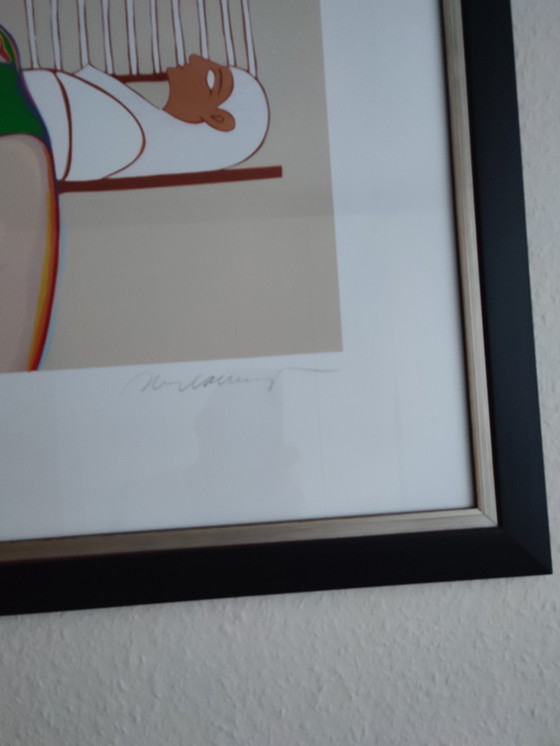 Image 1 of Lithographie en couleur de la "Nil Queen" Mel Ramos