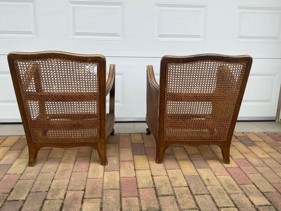 Set of Antique Italian Lounge Chairs, 1920s – Chairs and lounge chairs, Italian Design (photo 2 of 10)