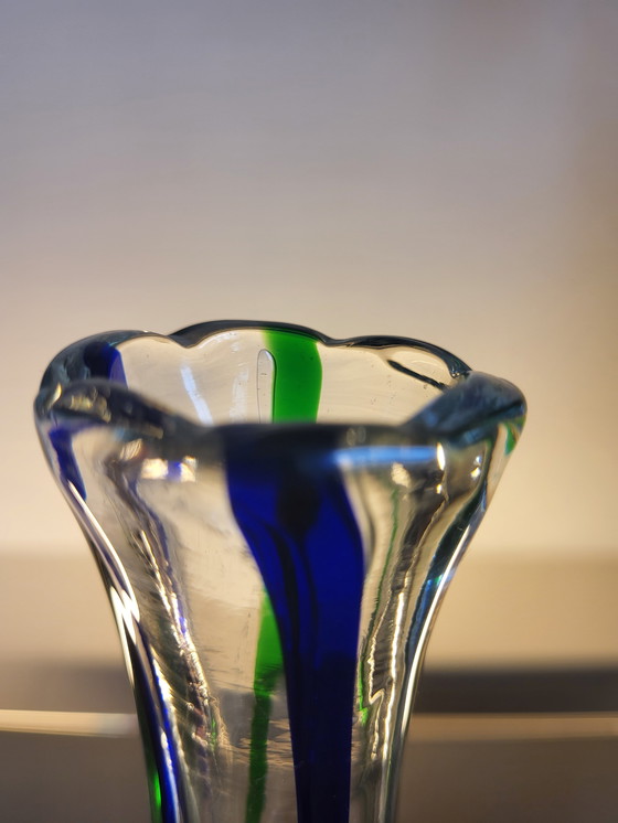 Image 1 of Murano Glass Vase, Archimede Seguso, Mid - Century, Italy, Years 1960-70