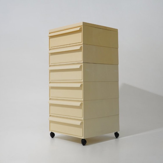 Image 1 of Cómoda modular diseñada por Simon Fussell para Kartell, década de 1970.