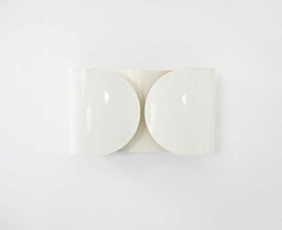 Image 1 of Applique Foglio Blanche par Tobia & Afra Scarpa pour Flos, 1960s