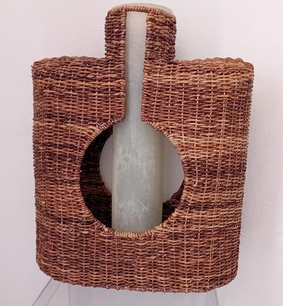Image 1 of XXL vaso super grande in rattan, fibra di vetro