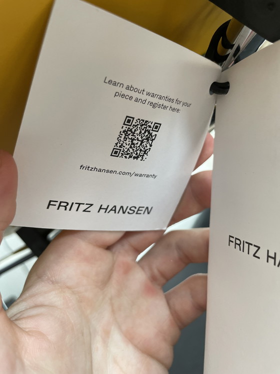 Image 1 of Fritz Hansen Ant Stoel Geel