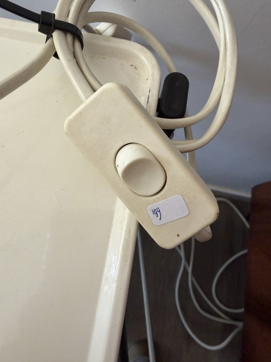 Image 1 of Lampada vintage in ceramica bianca degli anni '80