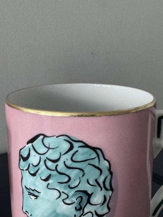 Image 1 of Ginori 1735 – Il Viaggio di Nettuno PAR de tazas (rosa)