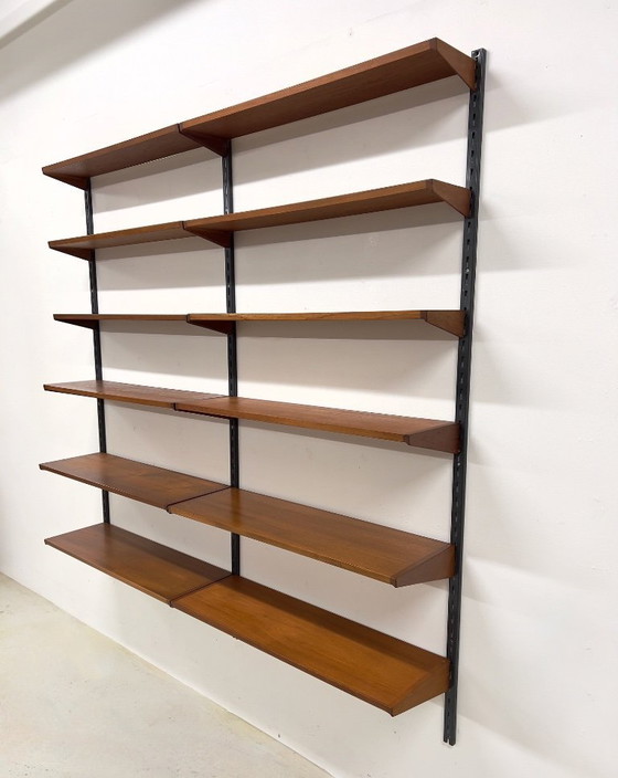 Image 1 of Sistema de estanterías de teca de Kai Kristiansen para Feldballes