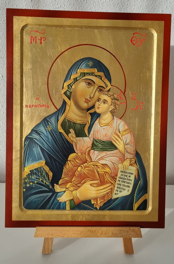 Image 1 of Madonna and Child Greek icon