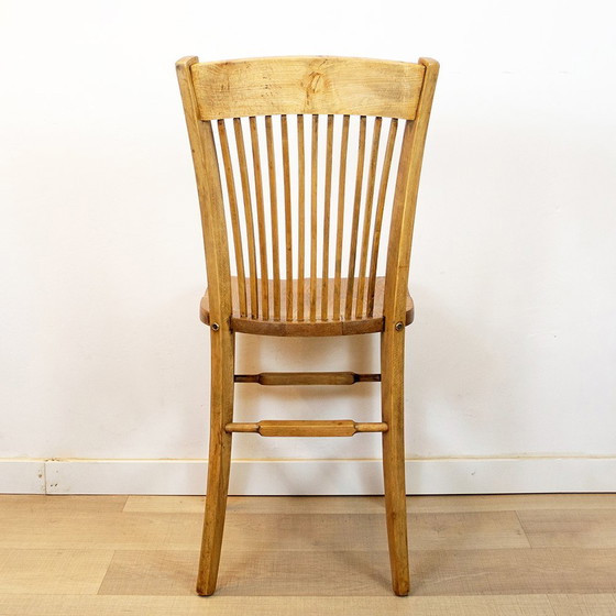 Image 1 of Vintage Spanish Office Chair in Oak, 1940s