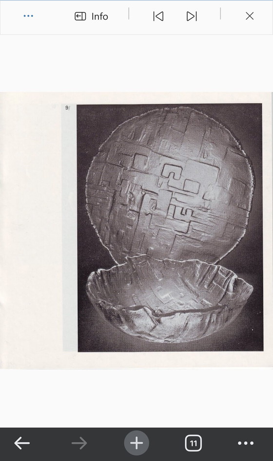 Image 1 of Vintage Sklo Union 'Mesto' set - brutalist Czech glass design by Václav Zajíc 1970s