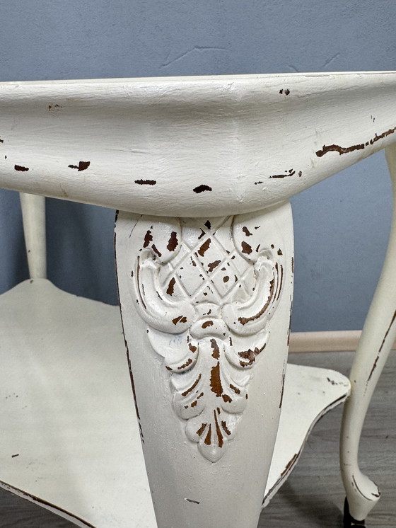 Image 1 of Chippendale serving trolley with webbing top