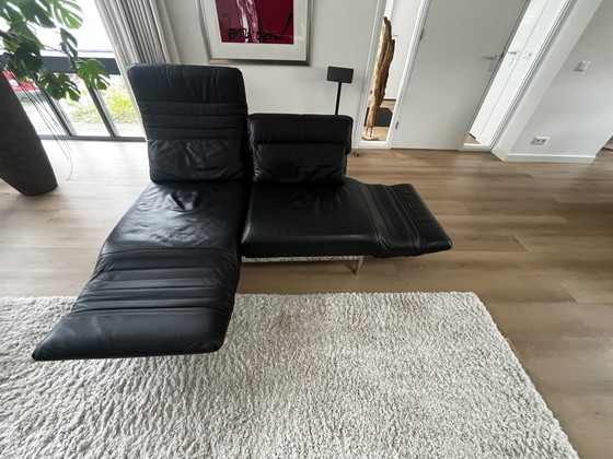 ROLF BENZ PLURA 380 Design Bank – Banken, Leather, Metal (photo 4 of 11)
