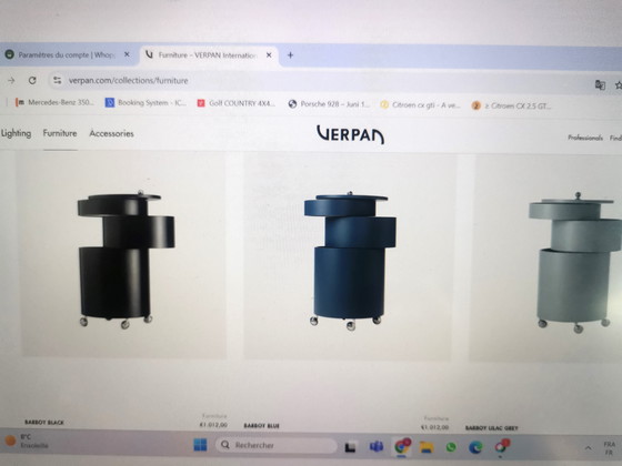 Image 1 of Barboy Bar On Wheels By Verner Panton