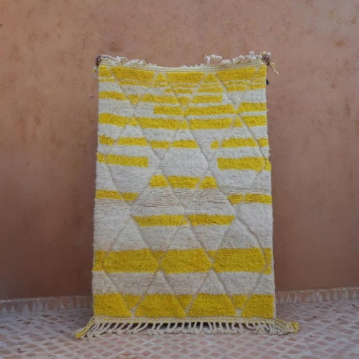 Tapis marocain artigianale en laine 250cmx150cm