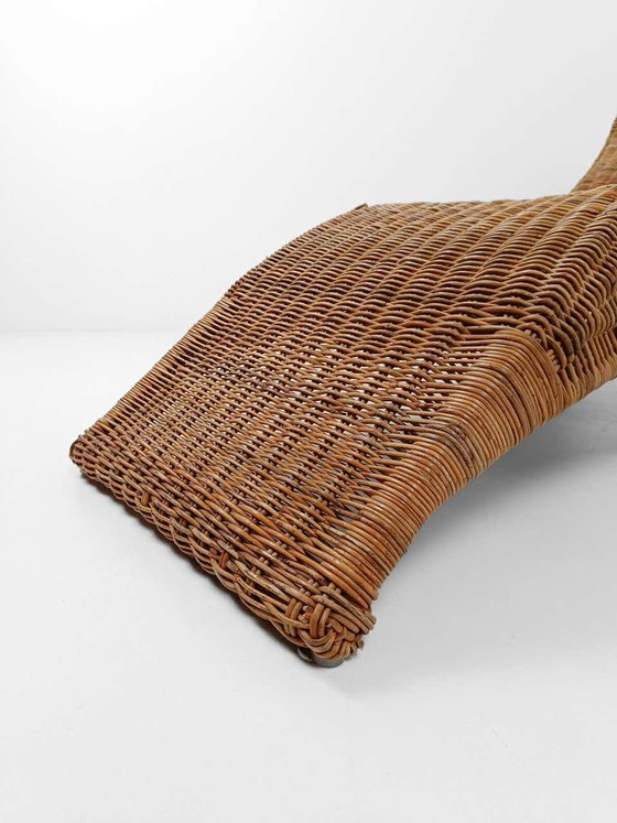 Chaise Longue by Carl Öjerstam, 1990s Design – Wicker (photo 4 of 10)