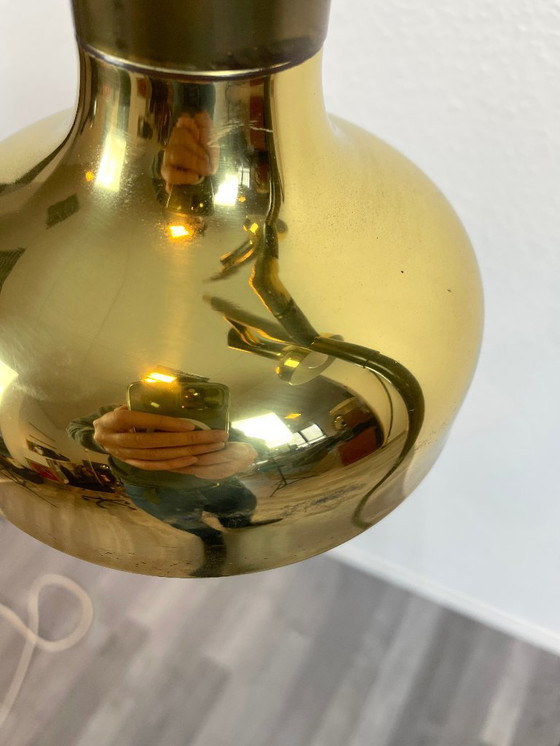 Image 1 of Sölken floor lamp, light, brass, copper, vintage