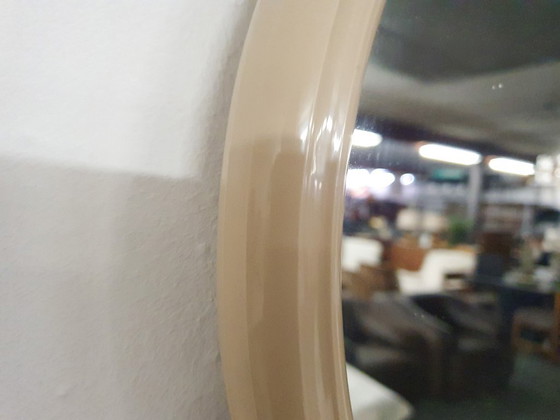 Image 1 of Small mid-century round polyester mirror, The Netherlands 1960's