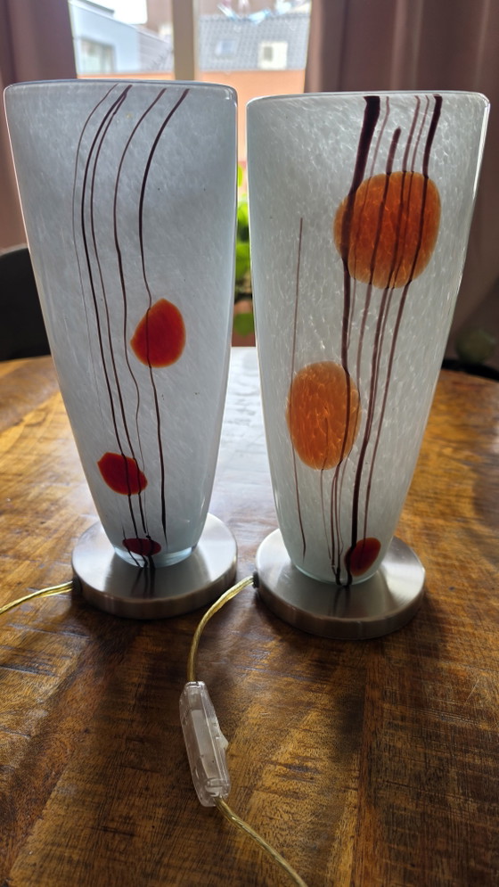 Image 1 of Lampade da tavolo Eglo Design – Set da 2 – Y2K / Moderno retrò – Art. 87799