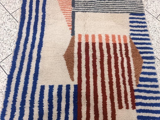 Alfombra bereber tradicional hecha a mano de 150/250 cm. – Aime Té, vloerkleden en tapijten, Wool (photo 2 of 9)