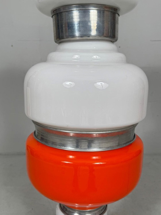 Image 1 of Lampada da terra Space Age di Carlo Nason per Mazzega, Italia, anni '70.