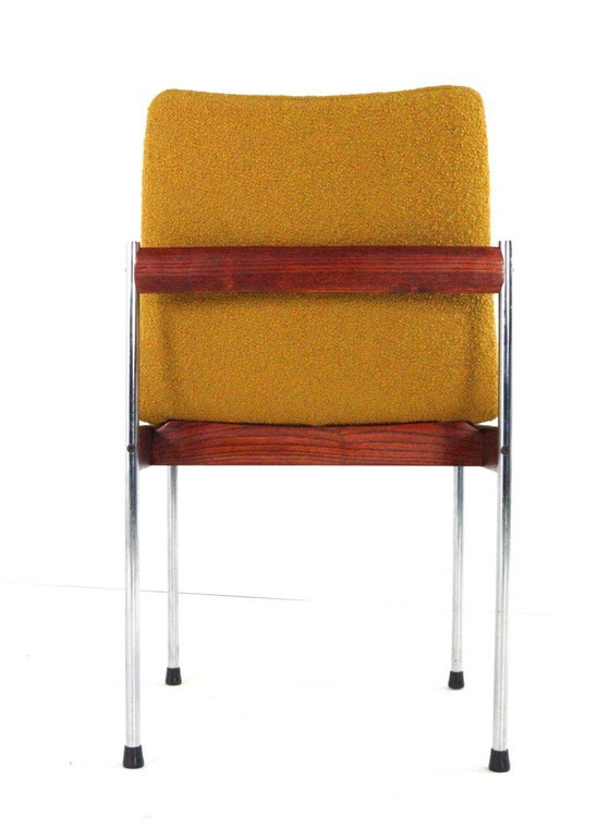 Image 1 of Set of 4 Thereca chairs upholstered vintage