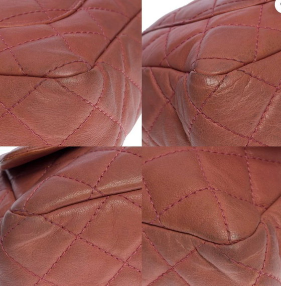 Image 1 of Borsa CHANEL Timeless/Classique in cuoio rosa - 100658