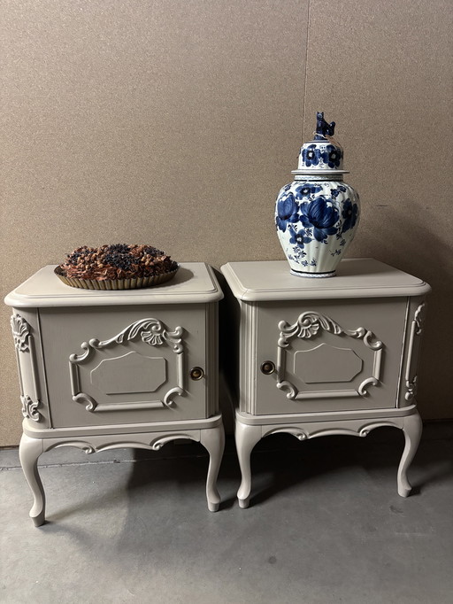 Brocante nachtkastjes