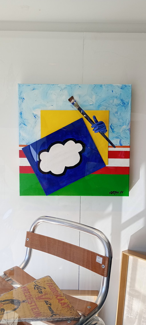 Painting clothes..... Alfie