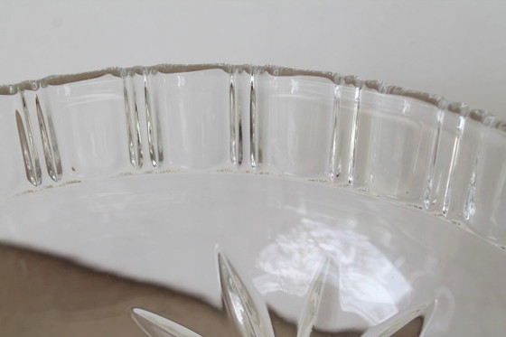 Image 1 of Walther Glas vintage crystal bowl on foot (1970 - 80)
