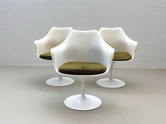 Image 1 of Set di 4 poltrone Tulip originali di Eero Saarinen per Knoll International, 1956