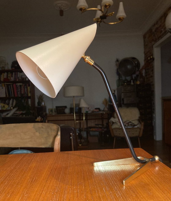 Image 1 of Lampe de table vintage par Gino Sarfatti