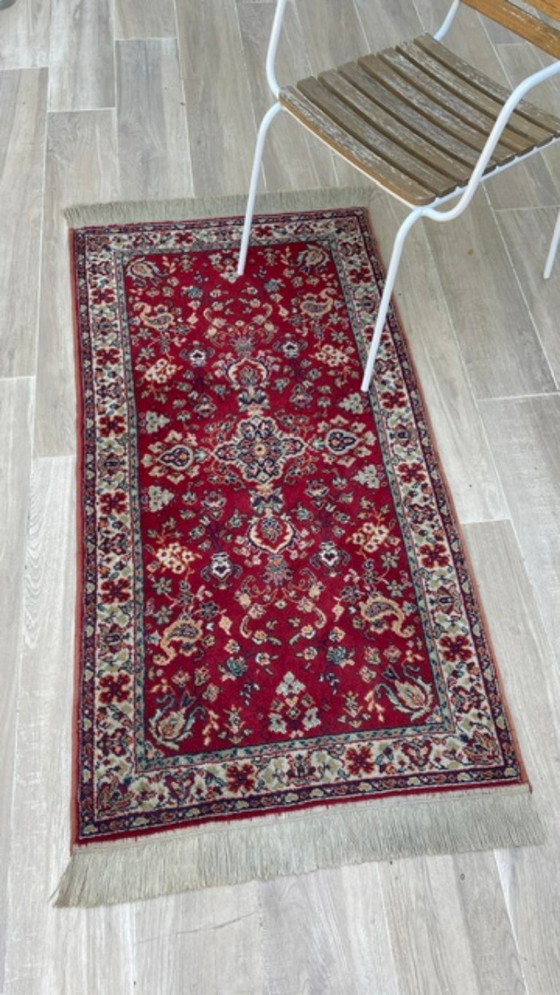 Vintage zacht vloerkleed 79 cm x 165 cm – Decoratieve objecten, Wool, Cotton (photo 22 of 23)