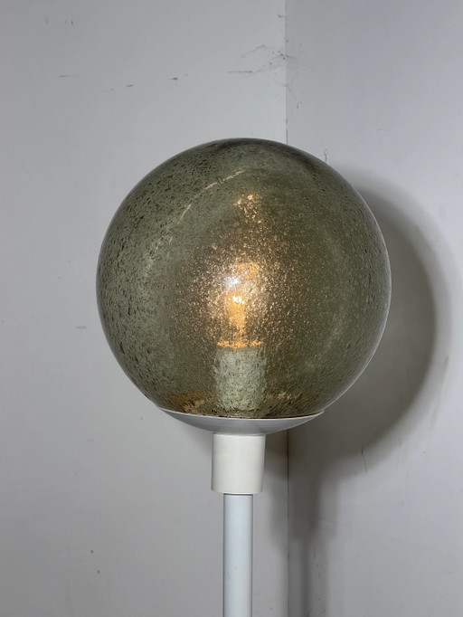 Lámpara de pie vintage con forma de cuenco – vloerlampen, Glass (photo 2 of 6)